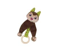 Dog plush - cat with catnip and wooden ring Nobby Pet