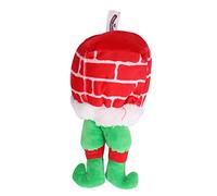 Dog Plush Chew Toy Soft And Bite Pet Christmas Squeaky Toy Teeth Cleaning Pet Playmate Teeth Vitality Reduce Destructive Behavior