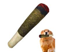 Dog Plush Chewer - Delicate Fabric Playmates Cartoon Item Pet Sound Creating Toy | Supportive Teeth Massage Experience for Young Pets, Festive Gift