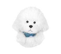 Dog Plush Driver Head Cover Protection Sleeve Universal Novelty Adorable Present Accessories Golf Club Head Cover Protector- White