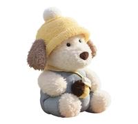 Dog Plush, Stuffed Puppy Dog Plush, 12.6 Inch Soft Toy Figure, Cuddly Fabric for Gentle Touch, Sturdy Stitching for Long-Lasting Hugs, Ideal for Valentine’s Present, Birthdays, Bedrooms
