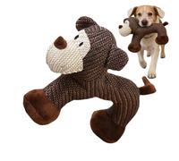 Dog Plush Toy - Cute Funny Soft Squeaky,Puppy Chew Toys for Teething | for Kitten Puppy Aggressive Chewers Indoor Outdoor Home Apartment Play Sleeping Training Boredom