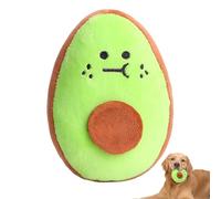 Dog Plush Toy | Squeaky Plush Dog Toy, Durable Fluffy Brain Stimulating Plush, Cute and Funny Avocado Toy for Small and Medium Dog Puppy