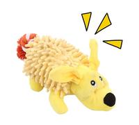 Dog Plush Toys,Cotton Rope Tail Biting Doll,Plush Interactive Puppy Chewing Toys - for Teething Small Medium Large Breed Puppy Kitten Home Indoor Travel Cage
