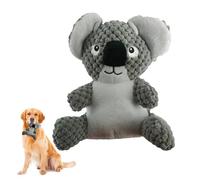 Dog Plush Toys For Chewing | Squeaky Cotton Rope Stuffed Teething Toys For Puppy - Fun Boredom Busters For Large Dogs & Aggressive Chewers