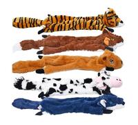 Dog Plush Toys - Plush Dog Stuffed Animal Toy,Press To Make Sounds Realistic Animals for Small Breed Biting Outdoor Play Puppies Teething Separation Tension