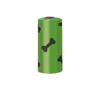 Dog Poo Bags, 100% Leak- Proof and Extra Thick Waste Bag Refill Rolls For Dogs, Lavender Scented, Ecofriendly, biodegradable dog poop bags, 270 Count : GREEN Colour Bags