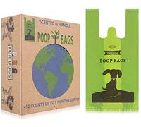 Dog Poo Bags with Tie Handles - Extra Strong Leakproof - 250 Count Scented