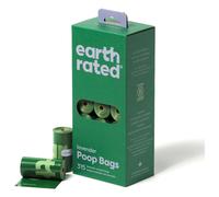Earth Rated Dog Puppy Poo Bags Poop Waste Refill Roll Lavender Scented Dispenser