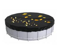 Dog Pool Cover - Pet Pool | Dog Swimming Pol | Round Pet Pol Cover | Dustproof Sunproof Trampoline Guard For Outdoor Balcony Beach Deck Garden Park Adult Children, Waterproof Sunscreen