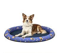 Dog Pool Float - Inflatable Puppy Raft, Tear Resistant Puncture Proof Water Bed, Refreshing Pet Swimming Lounge Mat | Dog Pool Float For Cats Small Dogs Large Pets Lake River Beach Summer Outdoor