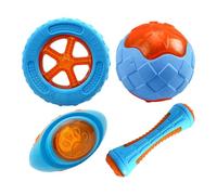 Dog Pool Floating Toy - Floating Pet Cold, Water Pop Toy | Fun Dog Pool Toy Set, Safe and Bite Toy, Teeth Cleaning Interactive Swimmer, Outdoor Water