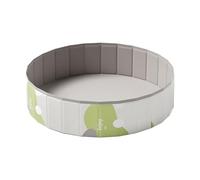 Dog Pool, Foldable PVC Pet Tub, Non Inflatable Stock Tank Design, Large Capacity Bathing Basin, Sturdy, Ideal for Baby, Outdoor, Indoor, Backyard, Camping, Park, Playtime Use
