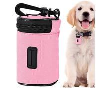 Dog Poop Bag Dispenser - Pet Waste Holder, Compact Treat Storage Container With Clip, Easy Refill Carrier, Strong Portable Design | Outdoor Use For Dogs, Puppies, Travel, Hiking, And Park Walks