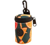 Dog Poop Bag Holder - 8cm Polyester Dispenser, Eco Friendly Pet Roll Holder | Polyester Waste Bag Dispenser, Su