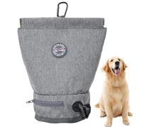 Dog Poop Bag Holder Cross Open Poop Bag Holder Garbage Bag Holder Portable Poop Bag Holder Smell Proof Dispenser with Large Capacity