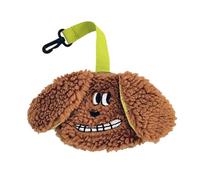 Dog Poop Bag Holder - Funny Dog Bag Dispenser Pouch | Refillable Dog Waste Bag Carrier For Walks, Travel, Outdoor Use With Zippered Pouch, Lightweight Storage For Large Small Dog Bags Collar Backpack