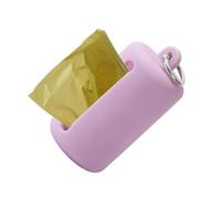 Dog Poop Bag Holder, Reusable Dog Baggie Dispenser with Lock, 3.94x1.89x1.89 inches Stur and Portable Pet Supplies, Puppy Potty Carrier for Outdoor Walking