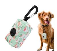 Dog Poop Holder, Portable Pet Leashes Storage, 2.76x1.97x1.77in Multifunctional Poop Bag Carrier, Durable Design with Carabiner Clip for Walks, Travel, and Outdoor Use