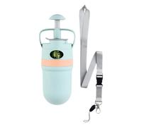 Dog Poop Scoop - Portable No Touch Waste Scooper - Hands-free Pet Waste Cleaner, Equipped with Handheld Lid and Fecal Bag Dispenser, Lightweight and Easy To Carry, for Small Medium-sized Dogs