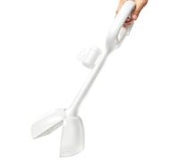Dog Poop Scooper Ergonomic Portable Waste Grabber with Serrated Mouth | Dog Poop Scooper and Garbage Grab for Small Medium and Large Pets Outdoor Picnic Travel Yard Lawn