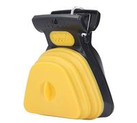 Dog Poop Scooper Handheld Puppy Pooper Scooper Lightweight Outdoor Hygiene (Yellow)