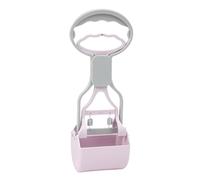 Dog Poop Scooper - Heavy Duty ABS Scoop, Ready Spring Loaded Poop Scooper for Large and Small Dogs, Easy to Use Poop Scooper for Dirt and