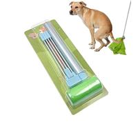 Dog Poop Scooper - Poop Scooper with Long Handle | Curvless Pet Waste Collector for Lawn Yard Yard Pathway Cleaning Tool By