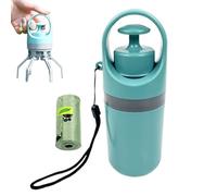 Dog Poop Scooper, Portable No Touch Poop Scooper, Dog Pooper Scoop With Bag & Lid, Pooper Scoopers,Simple Use Dogs Waste Picker, For Cat Waste Collection Bags For Dogs Handheld Shaped