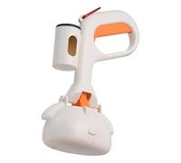 Dog Pooper Scooper - Portable Poop Scooper, Bag Hook Included, Yard Cleaning Tool | Puppy Training Rabbit Cages Horse Stables Park Visits, ABS PP Durable, Egg