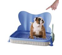 Dog Potty, Puppy Potty Tray Litter Box - Dog Toilet, Dog Toilet Tray for Indoor, Multifunctional Strong Load-Bearing Pee Station, Dog Potty Training Tray for Keep Paws Dry, Easy to Clean, Washable