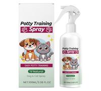 Dog Potty Training Spray - 100ml Pet Defecation Inducer | Safe Indoor Outdoor Toilet Training Aid For Puppy Peeing And Poop, Suitable For Dogs And Cats