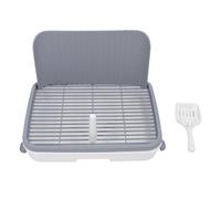 Dog Potty Tray for Medium Large Dogs | Detachable & Stable Structure Training Toilet with High Absorbency Pad | Simple Maintenance Indoor Puppy Pad/Pet Relief Solution