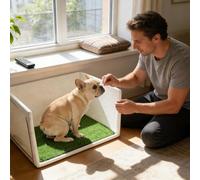 Dog Potty Tray-Portable Waterproof Detachable Training Trays Pet Pee Box Cushion Outdoor Puppy Indoor |