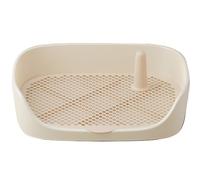 Dog Potty Tray, Spillproof Large Indoor Dog Potty, Training Dog Litter Box, Portable Dog Potty, Plastic Toilet for Puppies and Cats/15.75x11.81x4.33