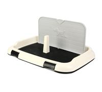 Dog PottyDog Potty Tray, 18.11x14.76" Large Indoor Dog Potty, Training Litter Box, Portable, Plastic Toilet for Puppies and Cats Litter Box Indoor