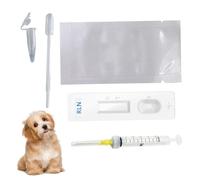 Dog Pregnancy Test Kit at Home, Fast and Accurate Detection Dog Pregnancy Test with Buffer, Disposable Early for Dogs