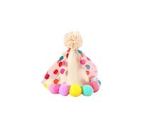 Dog Princess Costumes Puppy Birthday Bandana,Cute Lace Dog Bib Scarf and Hat Christmas Birthday Party Outfit Hat