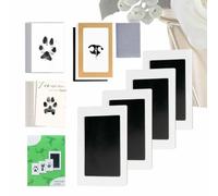 Dog Print Kit with Frames Inkless Memorial Pet Safe Ornament
