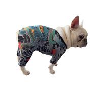 Dog Printed Shirt for Pets Smooth Fabric Bodysuit Garment for Regular Use and Special Occasions Dog Marking Shirt Apparel