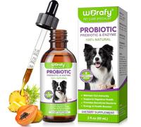 Dog Probiotic, Probiotics for Dogs with Prebiotic and Enzymes, 3 in 1 Dog Probiotic Drops, Dogs Probiotics Supplement Help Digestive Support Gut Health