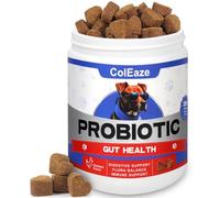 Dog Probiotics for Diarrhea & Digestive Upset | Fast-Acting with Prebiotics & Digestive Enzymes | Supports Gut Immunity & Anal Gland Health | 200 Chicken Flavored Soft Chews