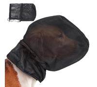 Dog Protection Guard, Adjustable Head Nylon Protector, Breathable Lightweight Mesh Head Face Guard, Pet Muzzle Dog Face Cover for Medium to Large Breed Dogs, Climbing Hiking Grass