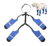 Dog Protective Boots - Suspender Style Waterproof Boots With Anti-Slip Sole Design, Four Seasons Walking Comfort Pet Rain Boot Dirty-Proof Style | Outdoor Adventure Gear For Canine Paw Safety Hiking W