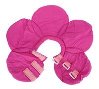 Dog Protective Collar Adjustable Pet Wound Recovery Flower Shape Neck Soft Collar Comfortable for Cats and Dogs After Surgery Injury or Rash Prevention Made of Soft Cloth (M)
