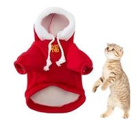 Dog Pullover Sweatshirt | Dog Winter Sweater | Cold Weather Cats Sweater Warm Small Dogs Autumn Hooded Sweatshirts For Large Cat