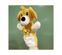 (Dog) Puppet plush Hand Fox Toy Animal With Ultra Soft Short Plush Kids For Playroom