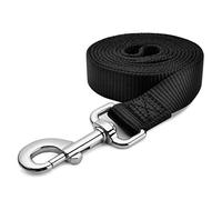 Dog Puppy Pet Puppy Training Obedience Lead Leash Recall Strong Durable Nylon Lead or Walk Traction Rope (5Feet/1.5M, Black)