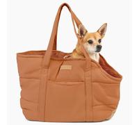 Dog Purse Carrier for Small Dogs, Cozy Plush Pet Carrier Purse, Secure Harness Clip, Lightweight Dog Tote Bag Carrier for Small Dogs and Puppies