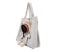 Dog Purse Carrier | Soft, Breathable Carry Bag | Lightweight Travel Bag with Letters | Portable Puppy Handbag | For Vet Visits, Car, Plane, Airport, A